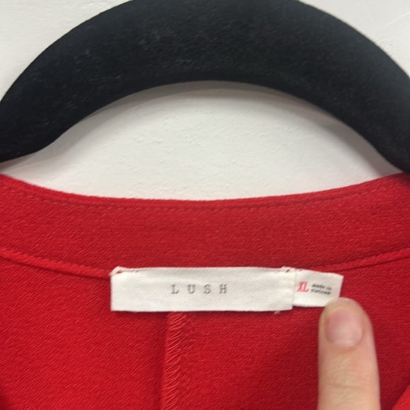 New Lush red sleeveless dress XL - Picture 2 of 7